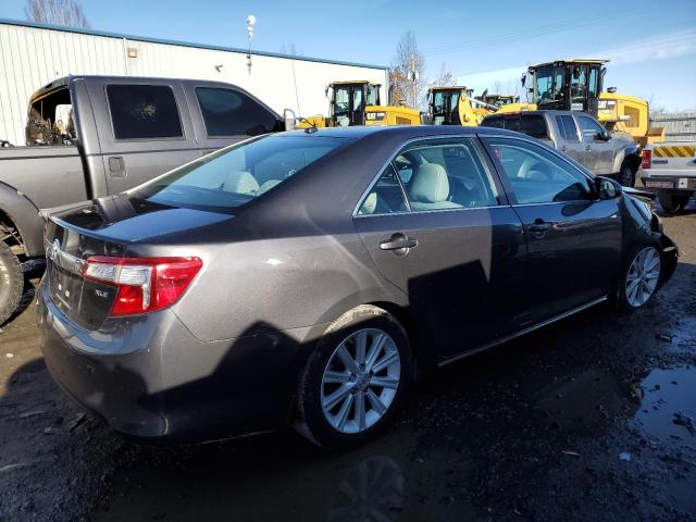 4T4BF1FK7DR303704 - 2013 TOYOTA CAMRY L GRAY photo 3