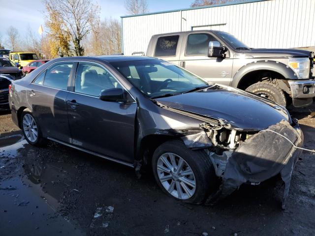 4T4BF1FK7DR303704 - 2013 TOYOTA CAMRY L GRAY photo 4