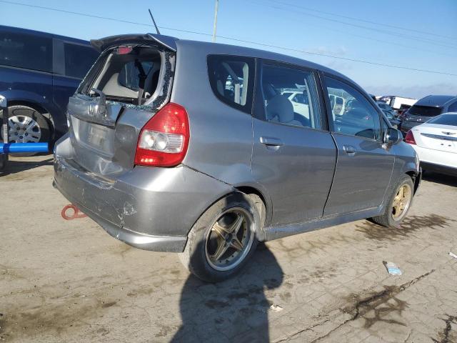 JHMGD38607S025300 - 2007 HONDA FIT S SILVER photo 3