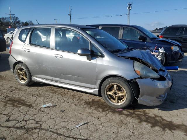 JHMGD38607S025300 - 2007 HONDA FIT S SILVER photo 4