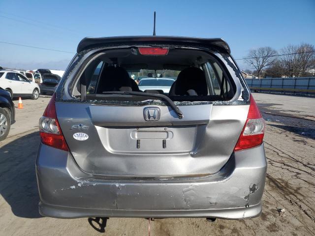 JHMGD38607S025300 - 2007 HONDA FIT S SILVER photo 6