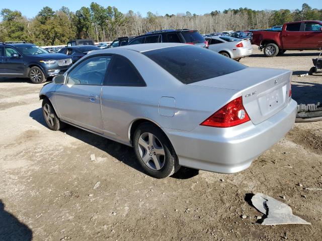 1HGEM22915L046350 - 2005 HONDA CIVIC EX SILVER photo 2