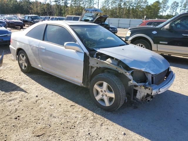 1HGEM22915L046350 - 2005 HONDA CIVIC EX SILVER photo 4