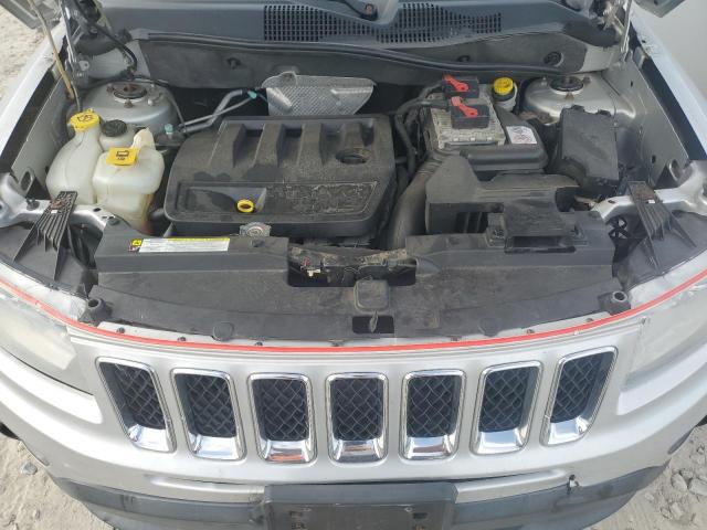 1C4NJDEBXCD651444 - 2012 JEEP COMPASS LATITUDE SILVER photo 12