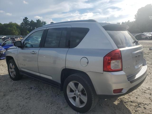 1C4NJDEBXCD651444 - 2012 JEEP COMPASS LATITUDE SILVER photo 2