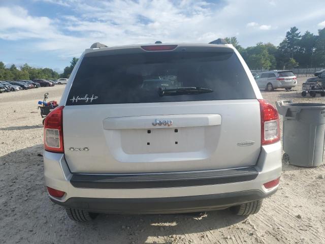 1C4NJDEBXCD651444 - 2012 JEEP COMPASS LATITUDE SILVER photo 6