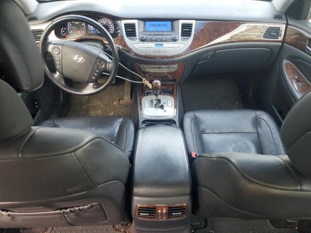 KMHGC46E99U069223 - 2009 HYUNDAI GENESIS 3.8L BLACK photo 8
