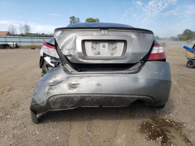 2HGFG12857H570534 - 2007 HONDA CIVIC EX GRAY photo 6