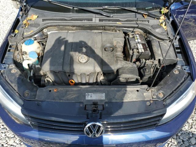 3VWDZ7AJ1BM087508 - 2011 VOLKSWAGEN JETTA SE BLUE photo 11