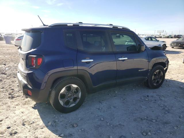 ZACCJAAT0GPD13546 - 2016 JEEP RENEGADE SPORT BLUE photo 3