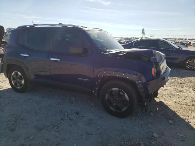 ZACCJAAT0GPD13546 - 2016 JEEP RENEGADE SPORT BLUE photo 4