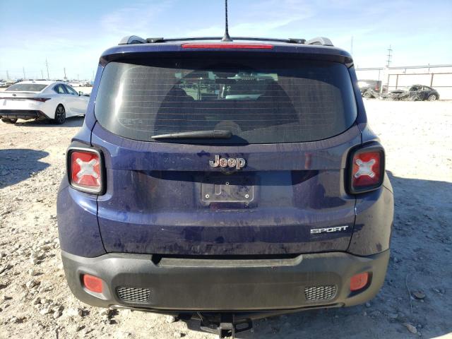 ZACCJAAT0GPD13546 - 2016 JEEP RENEGADE SPORT BLUE photo 6