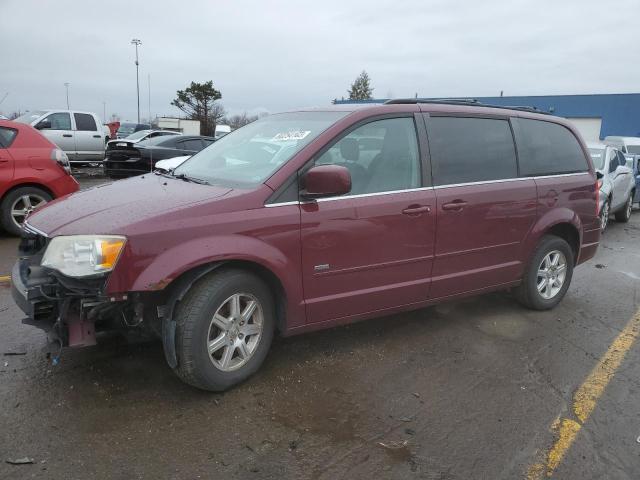 2A8HR54P08R832929 - 2008 CHRYSLER TOWN & COU TOURING MAROON photo 1