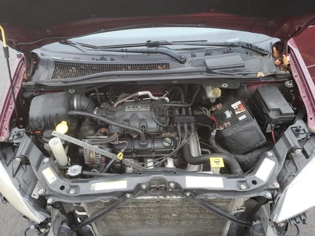 2A8HR54P08R832929 - 2008 CHRYSLER TOWN & COU TOURING MAROON photo 12