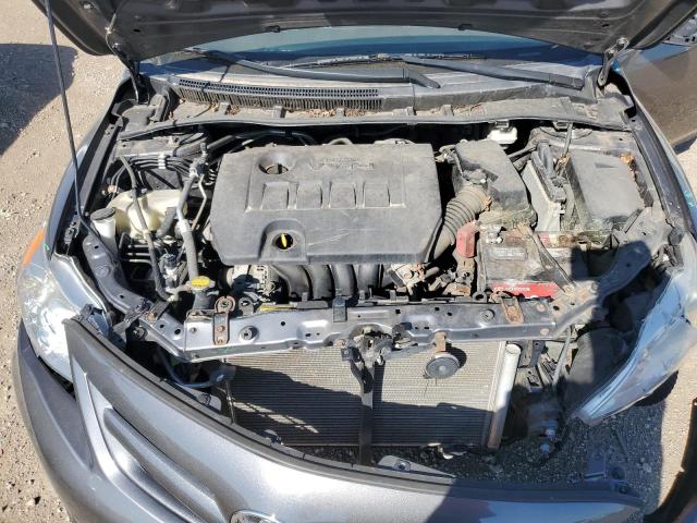 5YFBU4EE7CP014142 - 2012 TOYOTA COROLLA BASE Сұр фото 11