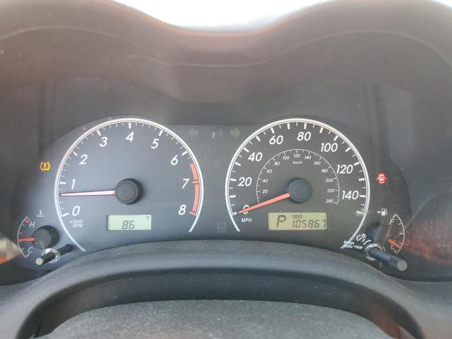 5YFBU4EE7CP014142 - 2012 TOYOTA COROLLA BASE Сұр фото 9