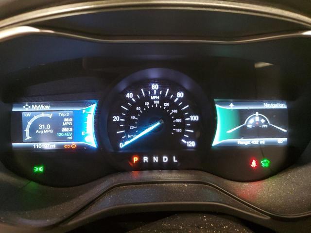 3FA6P0LU0KR126503 - 2019 FORD FUSION SE RED photo 9