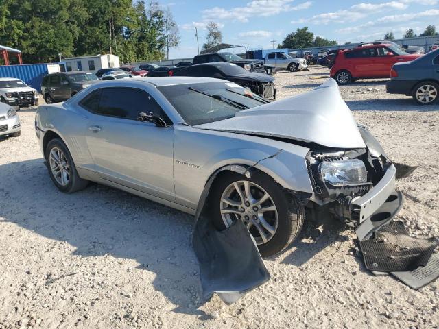 2G1FA1E33F9112637 - 2015 CHEVROLET CAMARO LS SILVER photo 4