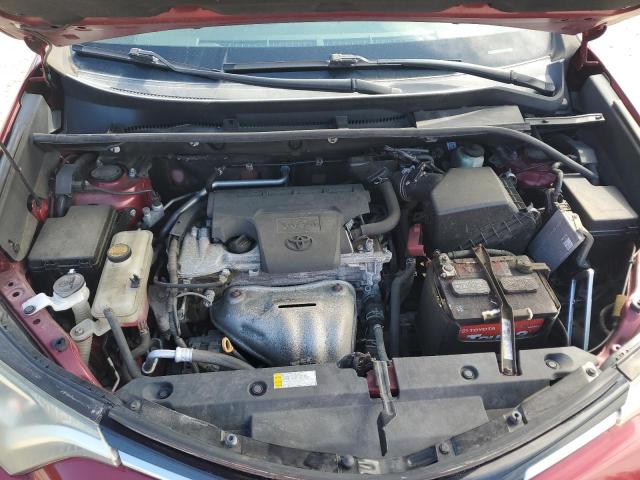 2T3BFREV3JW741420 - 2018 TOYOTA RAV4 LE Բորդո լուսանկար 12