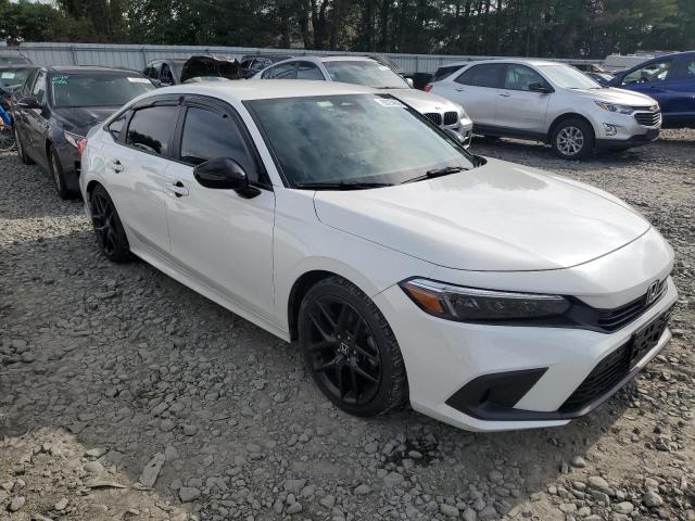 2HGFE2F52NH530260 - 2022 HONDA CIVIC SPORT Ақ фото 4