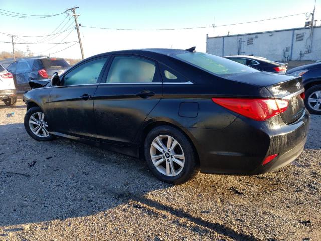 5NPEB4AC3EH900949 - 2014 HYUNDAI SONATA GLS BLACK photo 2