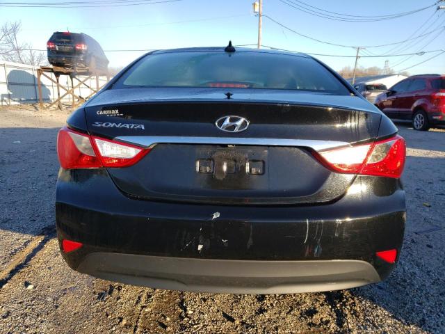 5NPEB4AC3EH900949 - 2014 HYUNDAI SONATA GLS BLACK photo 6