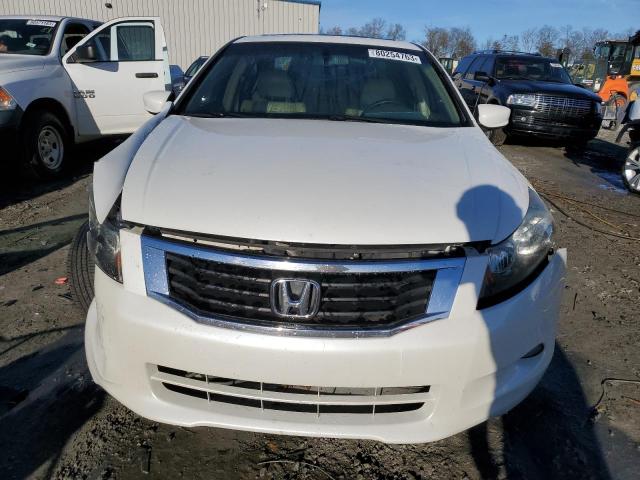 1HGCP36858A084699 - 2008 HONDA ACCORD EXL WHITE photo 5