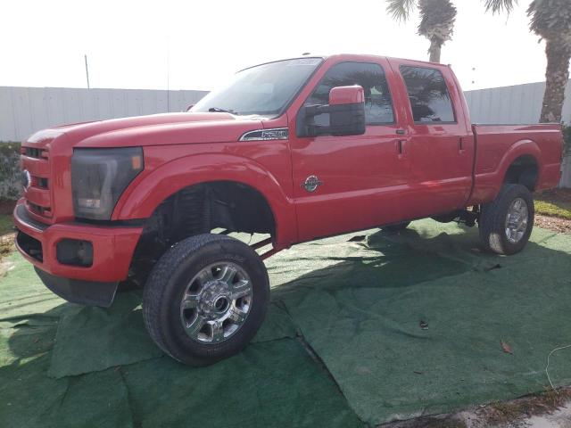 1FT7W2BT5DEB82710 - 2013 FORD F250 SUPER DUTY RED photo 1