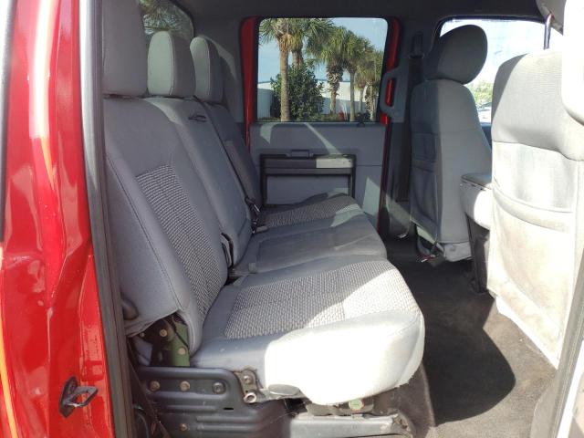1FT7W2BT5DEB82710 - 2013 FORD F250 SUPER DUTY RED photo 10