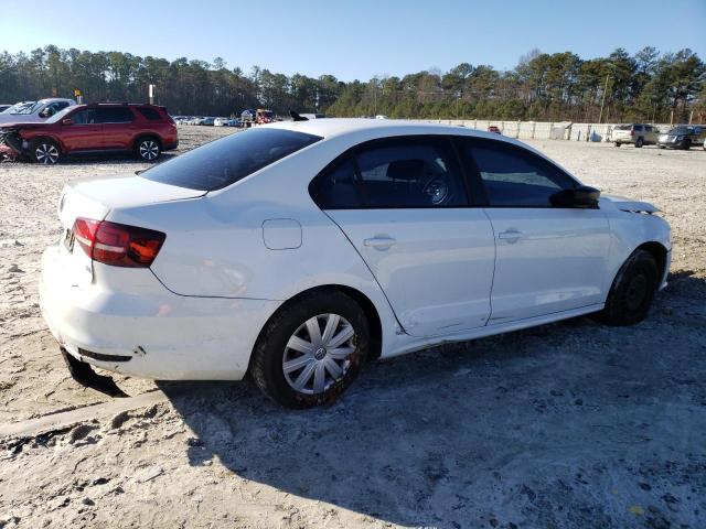 3VW267AJ7GM331878 - 2016 VOLKSWAGEN JETTA S WHITE photo 3