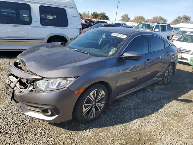 2HGFC1F74GH650212 - 2016 HONDA CIVIC EXL ნაცრისფერი ფოტო 1