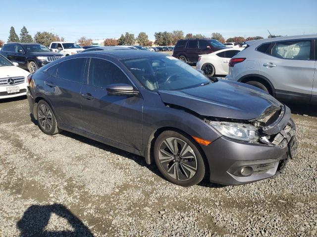 2HGFC1F74GH650212 - 2016 HONDA CIVIC EXL ნაცრისფერი ფოტო 4