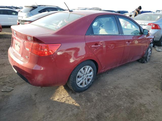 KNAFU4A2XA5880874 - 2010 KIA FORTE EX MAROON photo 3