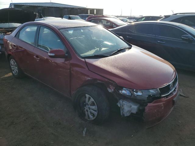 KNAFU4A2XA5880874 - 2010 KIA FORTE EX MAROON photo 4