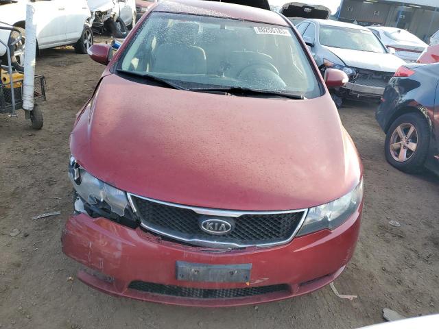 KNAFU4A2XA5880874 - 2010 KIA FORTE EX MAROON photo 5