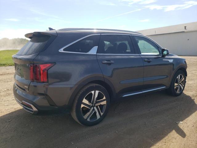 KNDRHDLG2P5218700 - 2023 KIA SORENTO EX GRAY photo 3