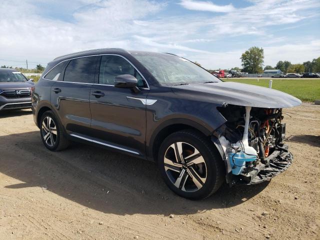 KNDRHDLG2P5218700 - 2023 KIA SORENTO EX GRAY photo 4