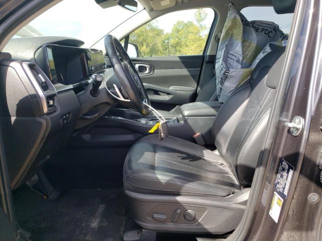 KNDRHDLG2P5218700 - 2023 KIA SORENTO EX GRAY photo 7
