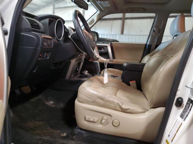 JTEBU5JR0D5113085 - 2013 TOYOTA 4RUNNER SR5 WHITE photo 7