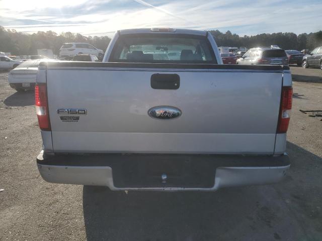 1FTRX12W66NA67045 - 2006 FORD F150 SILVER photo 6