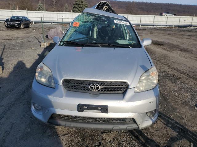 2T1KR32E77C664403 - 2007 TOYOTA COROLLA MA XR SILVER photo 5