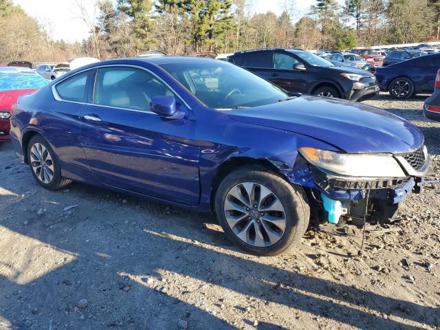 1HGCT1B72EA001111 - 2014 HONDA ACCORD EX BLUE photo 4