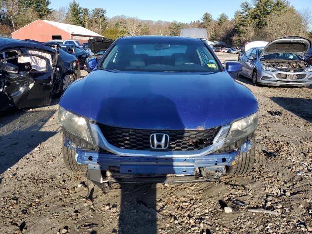 1HGCT1B72EA001111 - 2014 HONDA ACCORD EX BLUE photo 5