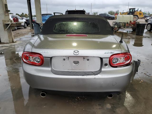 JM1NC25F390204519 - 2009 MAZDA MX-5 MIATA SILVER photo 6