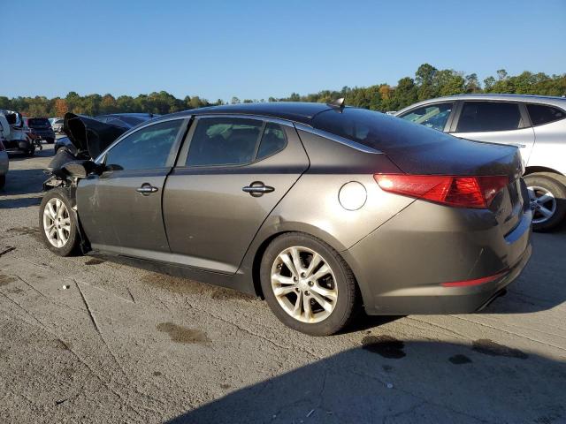 5XXGM4A74DG213303 - 2013 KIA OPTIMA LX GRAY photo 2