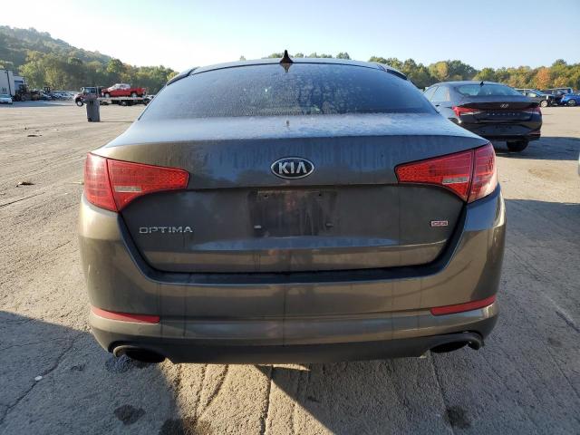5XXGM4A74DG213303 - 2013 KIA OPTIMA LX GRAY photo 6