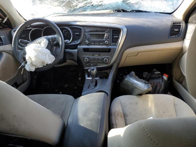 5XXGM4A74DG213303 - 2013 KIA OPTIMA LX GRAY photo 8