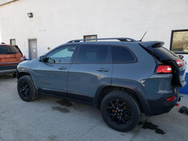 1C4PJMBSXFW699337 - 2015 JEEP CHEROKEE TRAILHAWK CHARCOAL photo 2