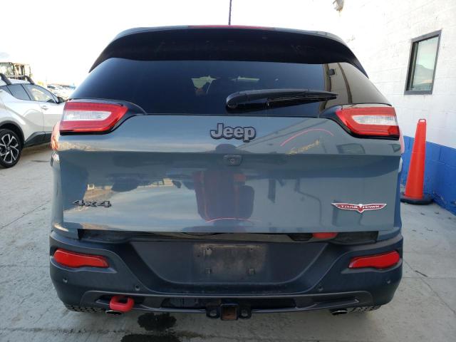 1C4PJMBSXFW699337 - 2015 JEEP CHEROKEE TRAILHAWK CHARCOAL photo 6