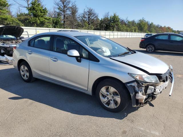 2HGFB2F59DH520316 - 2013 HONDA CIVIC LX SILVER photo 4